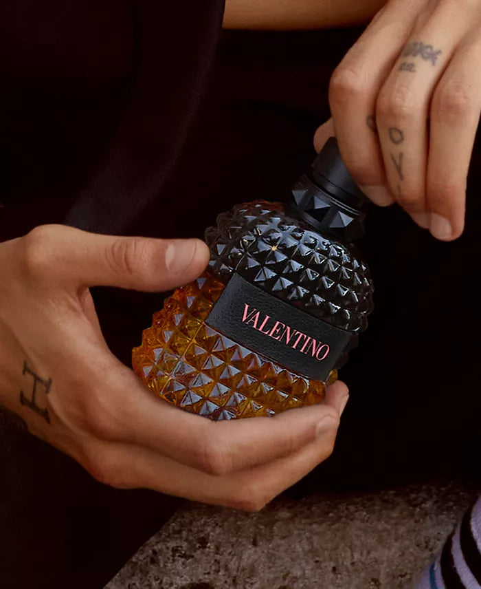 Men's Valentino Uomo Born In Roma Coral Fantasy Eau De Toilette Spray, 3.4 Oz.