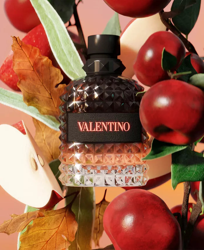 Men's Valentino Uomo Born In Roma Coral Fantasy Eau De Toilette Spray, 3.4 Oz.