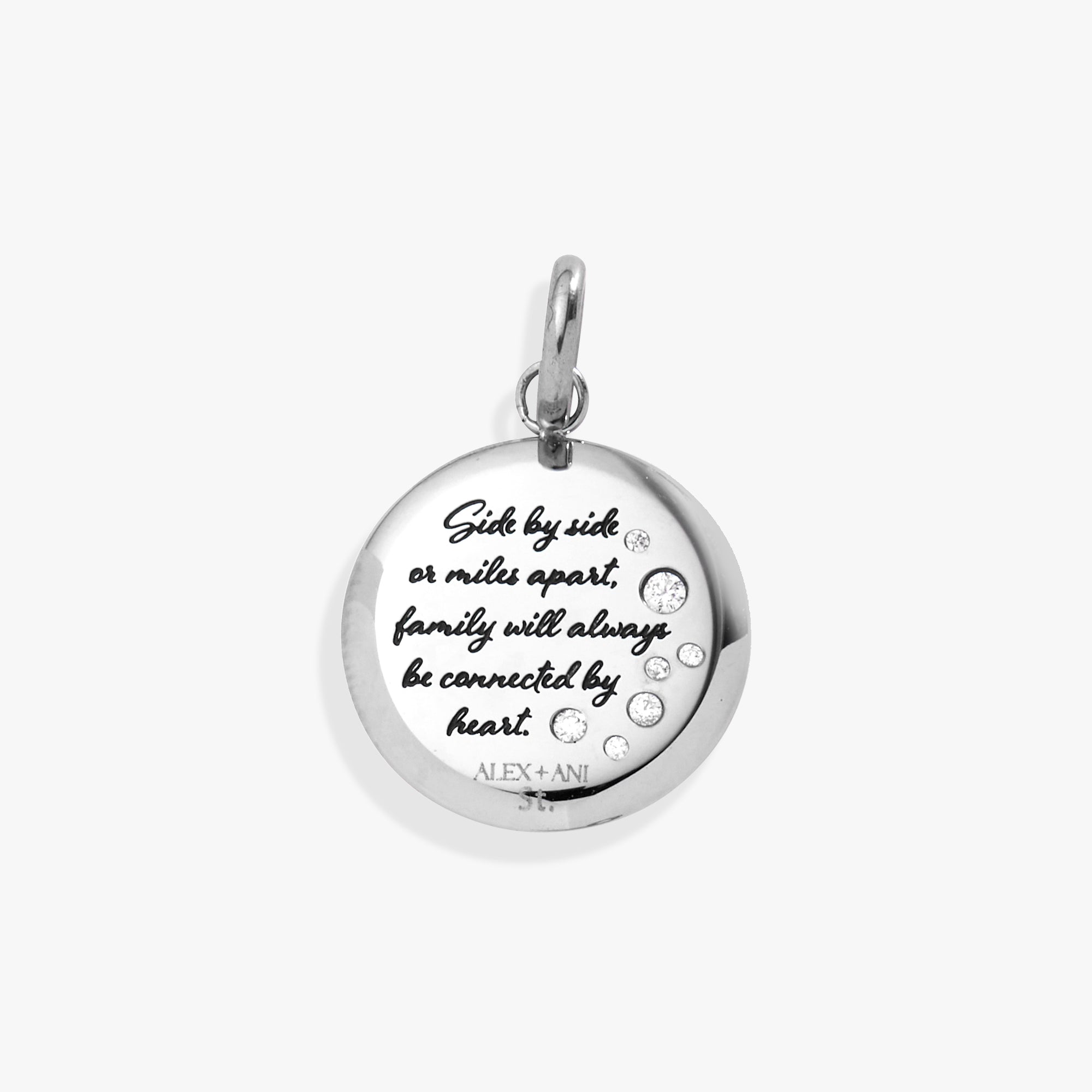 Mom Butterfly Disc Charm